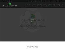 Tablet Screenshot of drzenonos.com